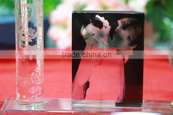 Crystal Office table set or nice Crystal Gift table Decoration with photo frame