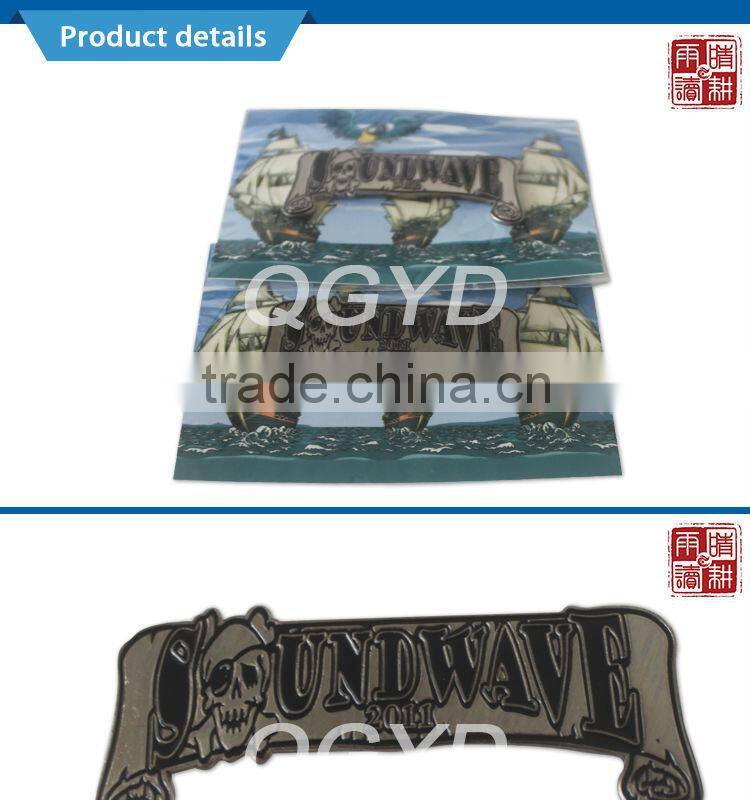 custom new design metal pin badge