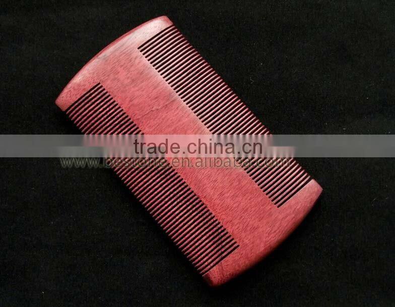 Fine Wood Pocket Beard Comb