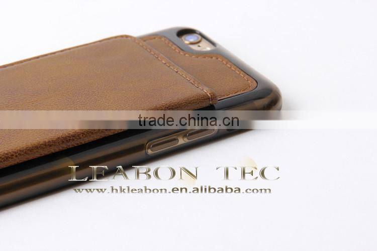manufacturing high quality leather cell phone case for iphone 6s
