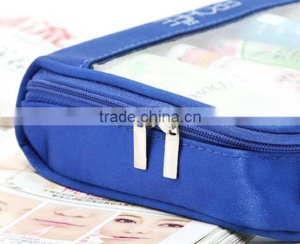 custom promotional clear pvc toiletry bag