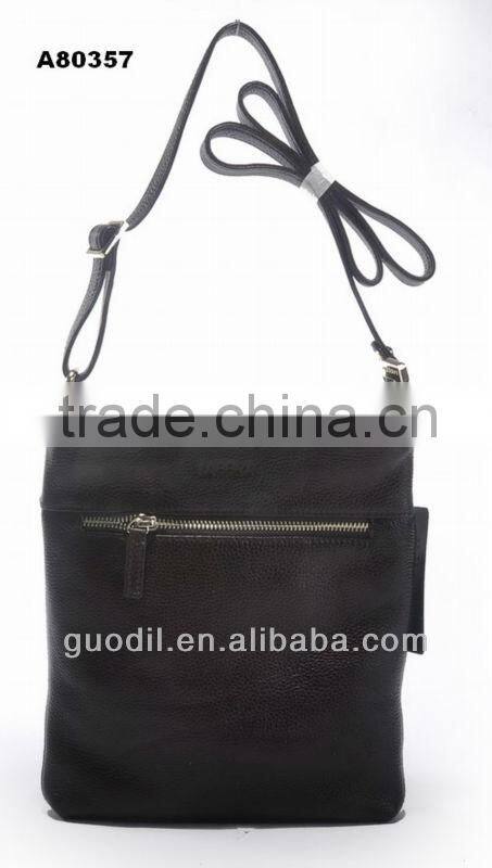 Classic pebble grain cow leather designer bags casual cheap cross body bag