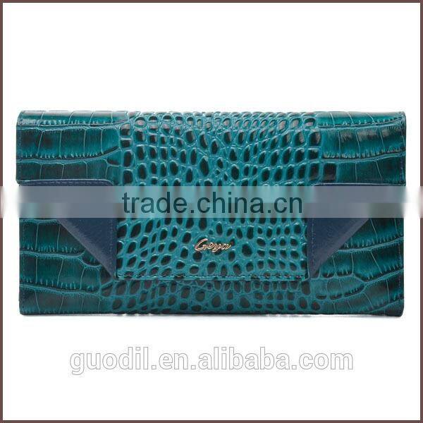 Hottest Selling Crocodile Leather Wallet For Ladies