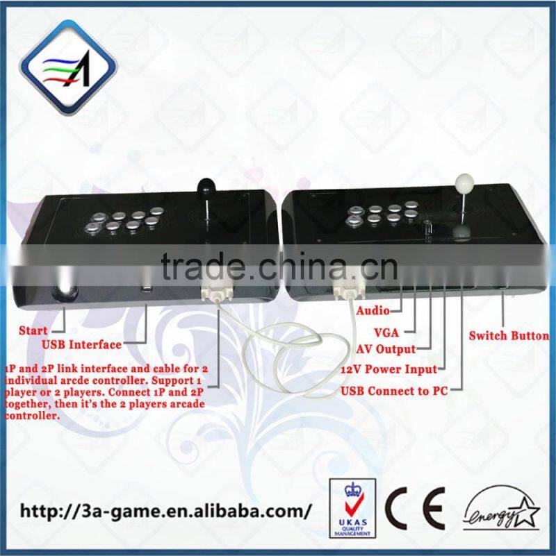 Pandora Box 4 Jamma 645 Games Board 2 Player Individual Arcade Joystick Controller Kits Suitable for LCD TV PC Games