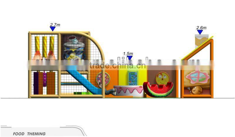 Cheer Amusement children indoor food theme kids' amusement park