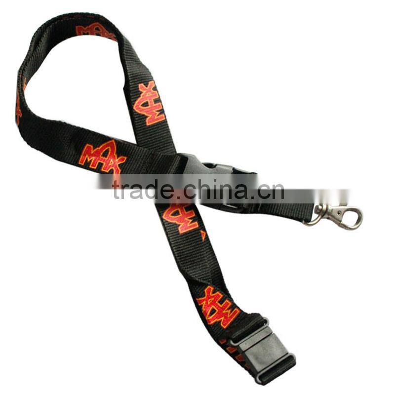 2015 high quality personalised Imprinted Tube Lanyards