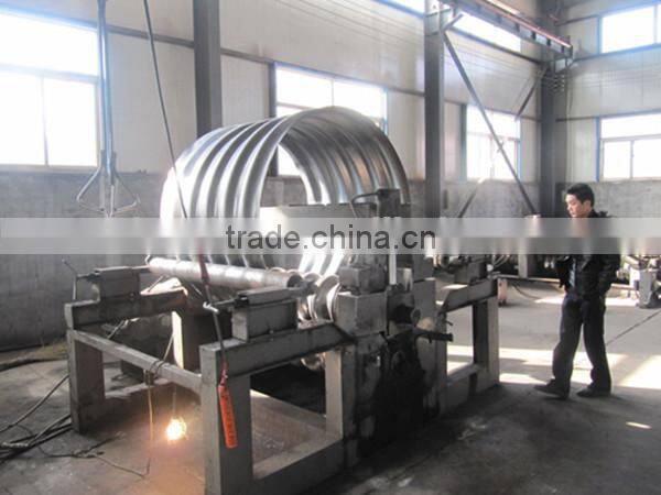 Large diameter corrugated metal pipe galvanized corrugated metal pipe