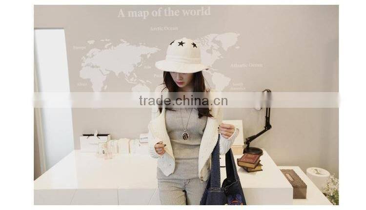 Fashion Pulsh Bucket Hat Boonie Outdoor Cap