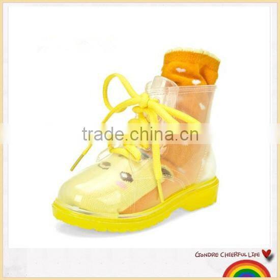Kids jelly PVC rain boots
