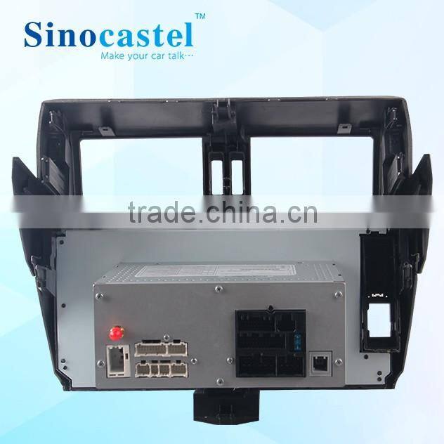 Low cost Android Quad core car stereo for Toyota Prado cars with GPS mirror link FM AM functions