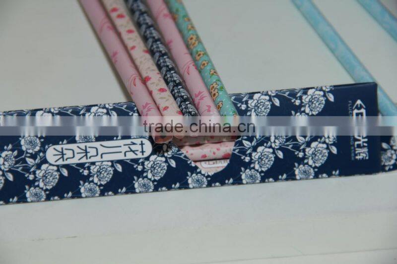 HB Black Lead Black Standard Pencil With eraser