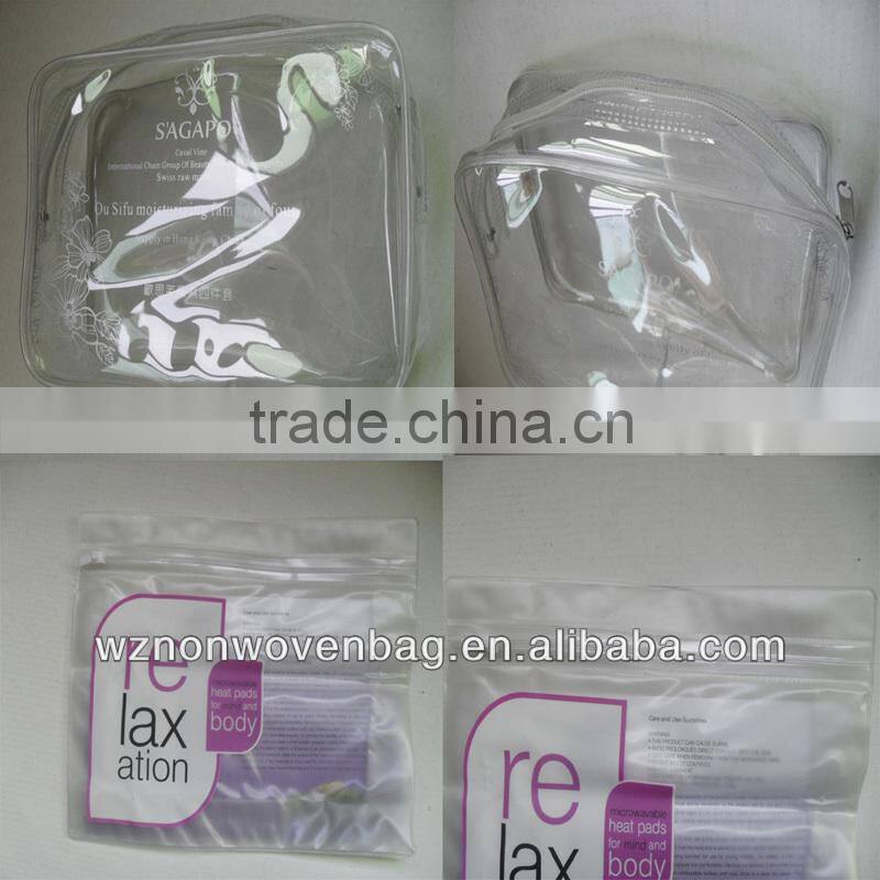 2014 factory customized promotional handled pvc bag (HL-110026)