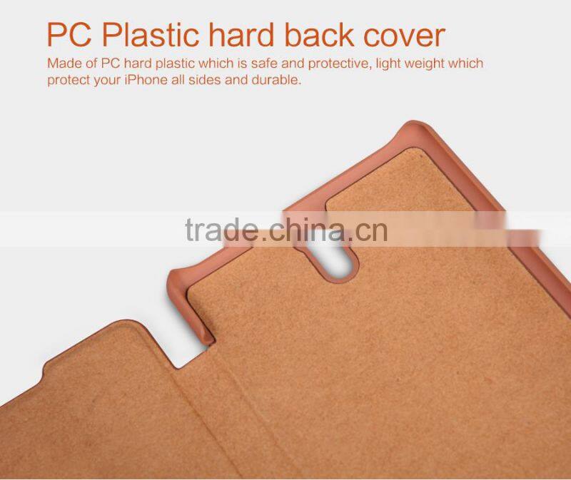 New arrvial Leather flip case for Sony C5 ultra