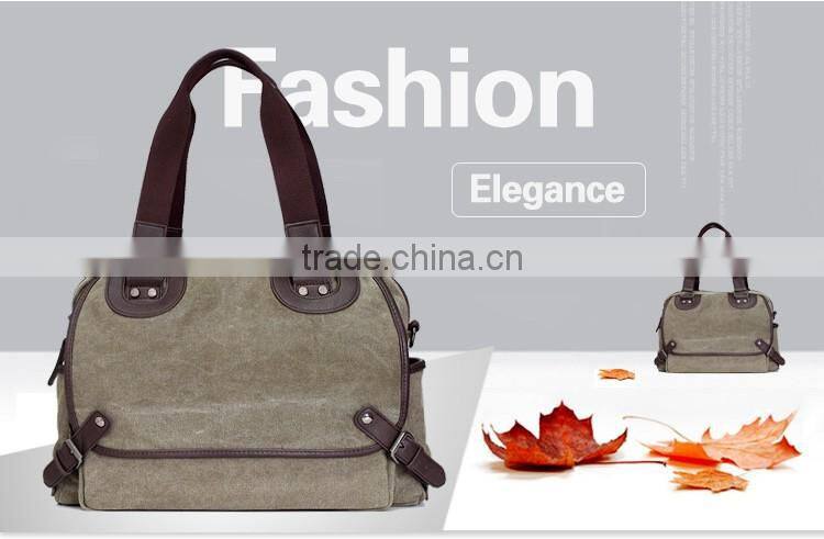 wholesale blank green canvas tote man Bag