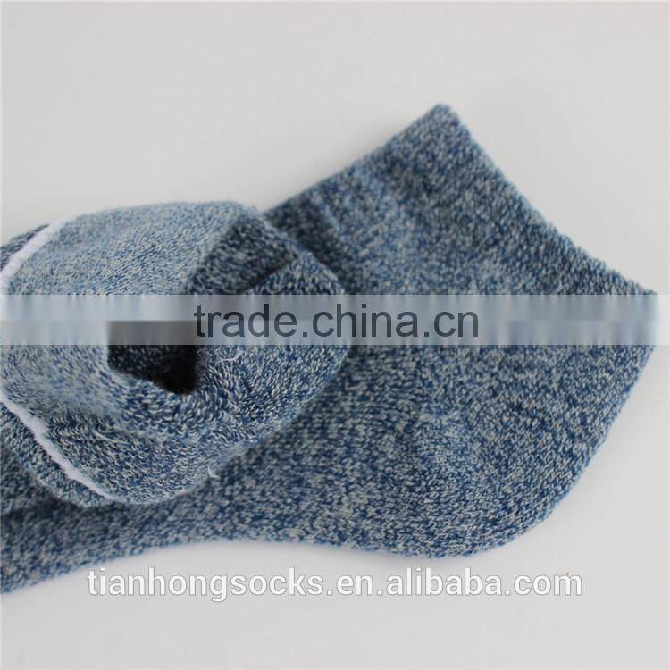 Men's comfortable terry cotton dress socks in good quality wholesale socks