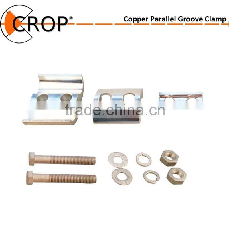 Copper parallel groove clamp / copper tinned body
