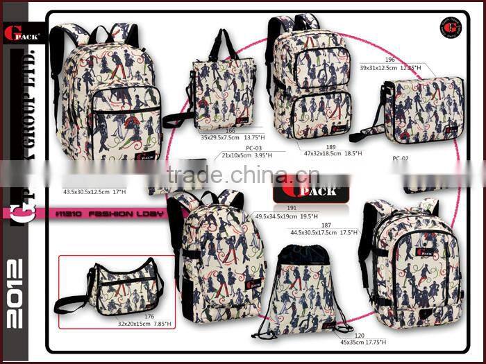 Fashion Lady European Polyester Promotional Tote Bag