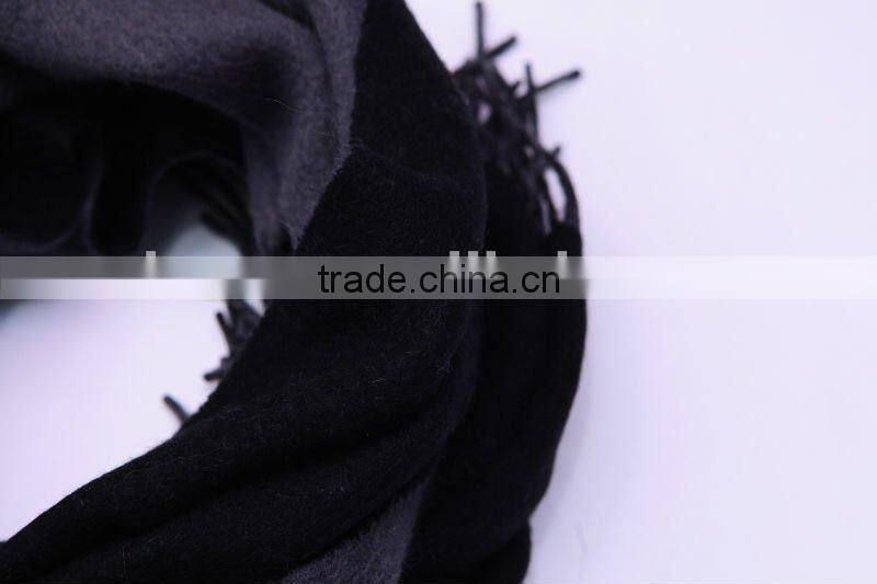 YARN DYED CLASSICAL PLAIN INTERLOCK & WOVEN WOOLEN SCARF FOR WHOLESALE