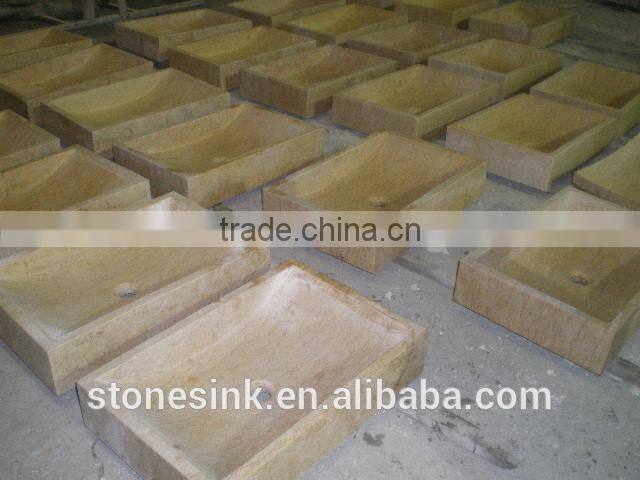 China natural granite honed stone sink