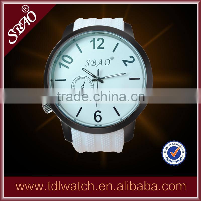 Hot New Products for 2015 Big Case Cheap Silicon Latest Wrist Watch