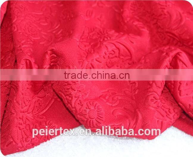 Factory direct embroidery damask, rayon embossed, fabrics embroidered with stones fabric