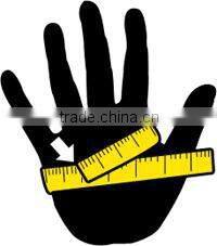 Factory Wholesale Ladies Black Wool Gloves with Fake Fur Cuff