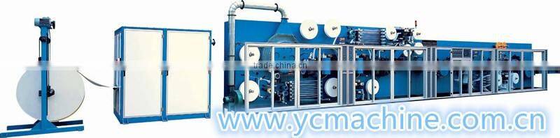 Full servo automatic panty liner pad machinery