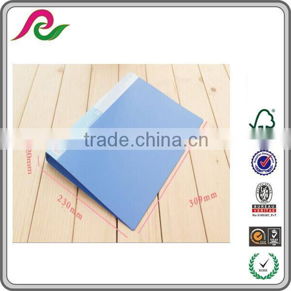 Waterproof plastic file folder sheets