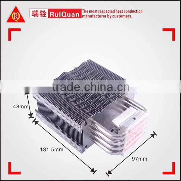 Aluminum heatsink heatpipe for cooling & fan,custom requirements are highly welcome