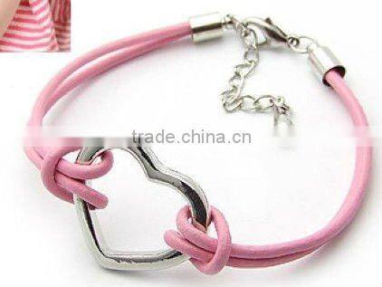 2012 European And American Fashion Bracelet Leather Bangles For Women Charm Bangles&Bracelet Jewelry