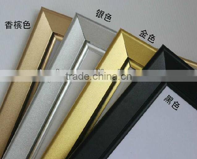 snap on frame wall mounted picture frame silver/black aluminum poster frame A1 size