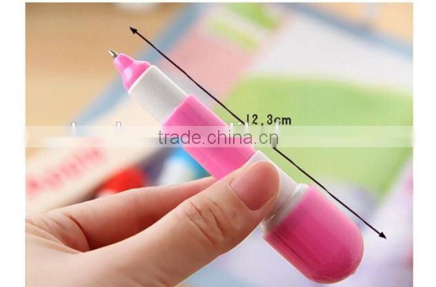 Cheap wholesale plastic pen pill shaped pen for hospital business gifts