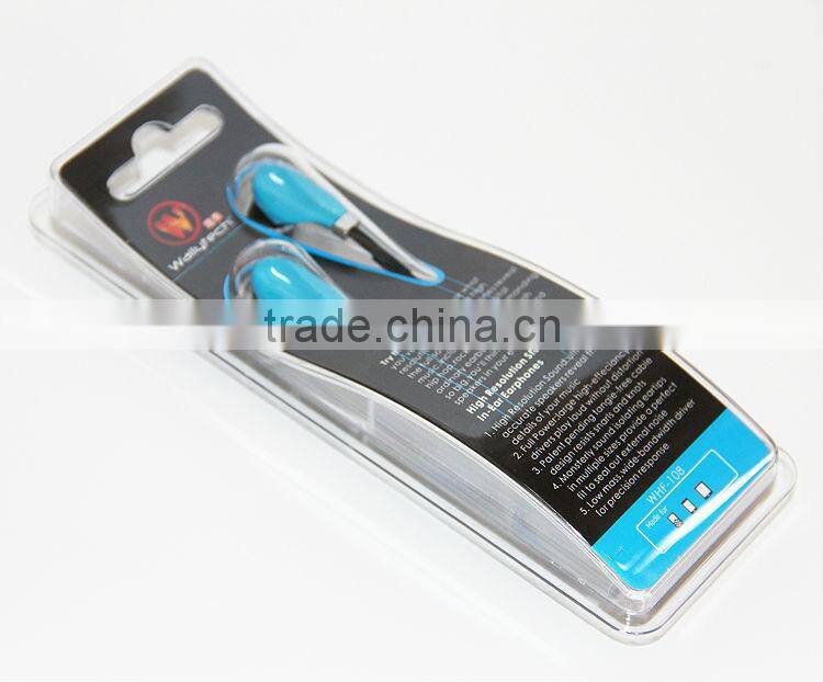 High end metal shell TPE cord Earphone for iphone