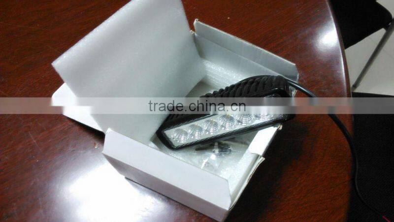 Best Selling 18W LED Work Light, Super Bright IP67 Offroad Epsitar LED Working Light, LED Truck Work Lamp
