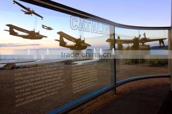 Safety Tempered Glass Building Construction Glass Panel