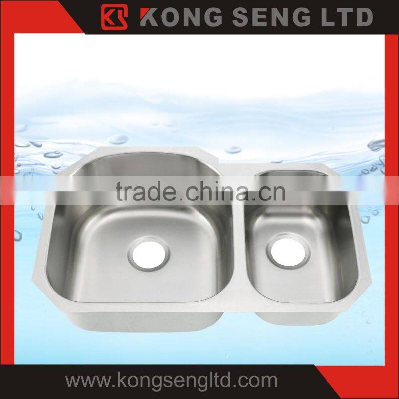 cUPC qualified stainless steel sink kitchen sink 304 sink -KS-8153A-L