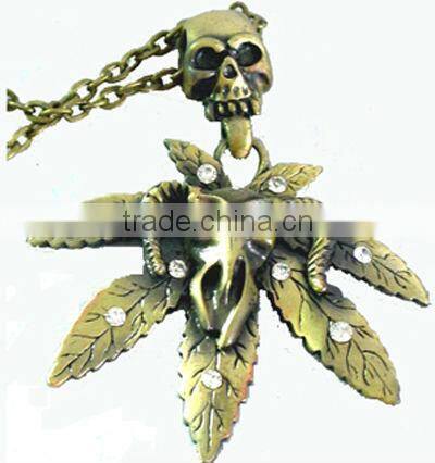 Spring Hot wholesale Gragon head Necklace 2013