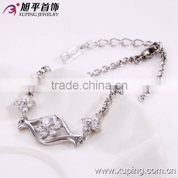 china supplier pretty beautiful xuping jewelry delicate bracelet
