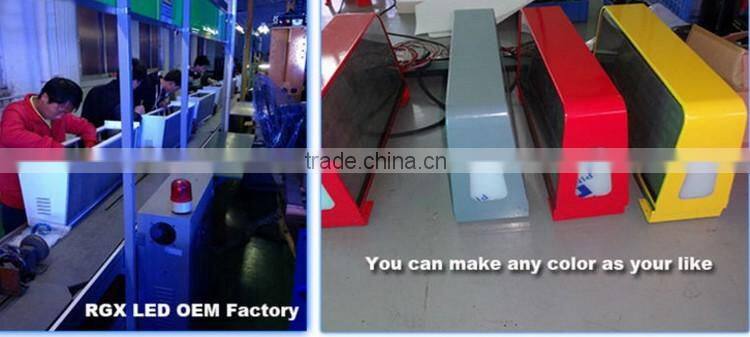 2016 hot sales P5 / P6 outdoor full color taxi top double side led display