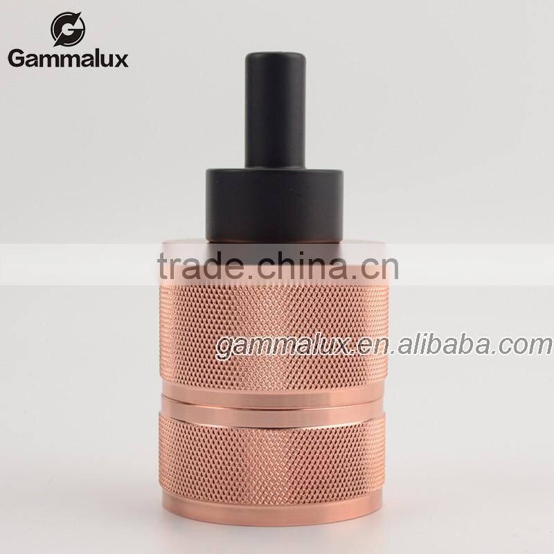 Vintage Lampholder E27 Listed Red Copper Lamp Holder Aluminium Bulb Socket