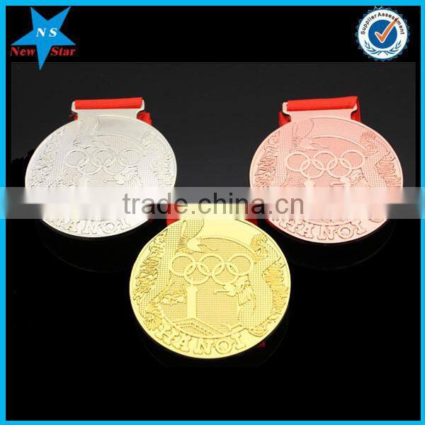 Zinc Alloy Round blank insert medals