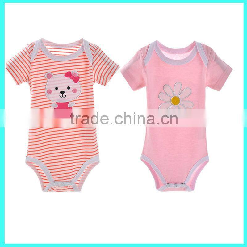 Wholesale 5 pack carter bodysuit adorable baby clothes, rompers baby girl and boy