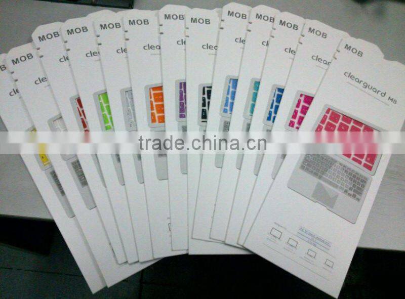 colorful Soft Silicone Matt Keyboard Skin Case Cover for Macbook Air 13"