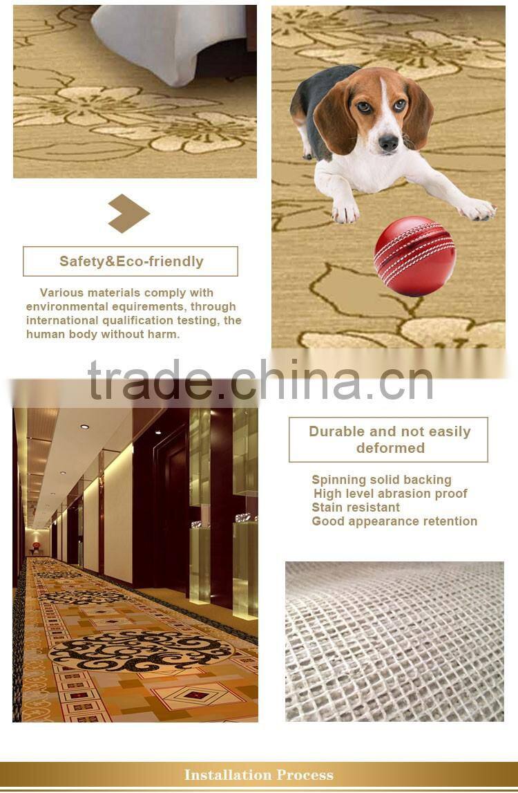 Safe Anti-Bacteria Printed Durable Home Carpet