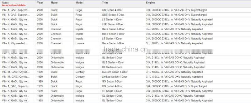 High quality air filter cabinfilter for 10446783