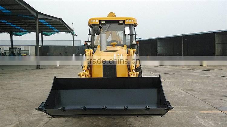 WZ25-10 4wd 40hp tractor with front end loader and backhoe loader