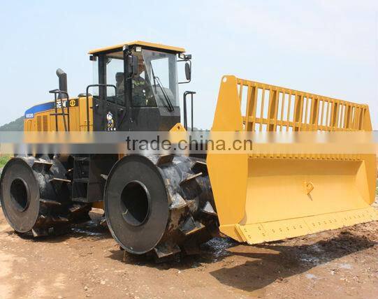 shandong famous brand landfill compactor for rubbish