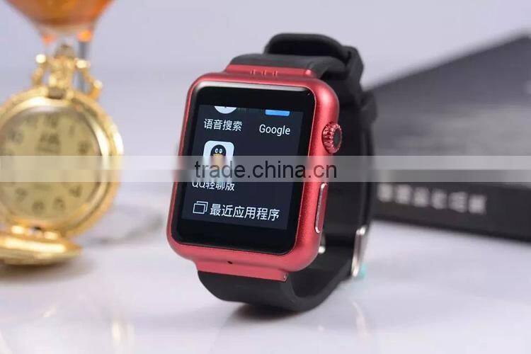 New design k8 smart watch 2015 bluetooth android 4.4 with SMS , FM , gps , gprs , wifi , camera With 1.54 inch Screen mt6572 3G