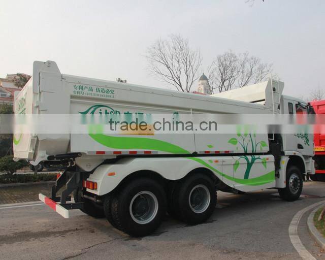 6x4 c&c LNG dump truck size