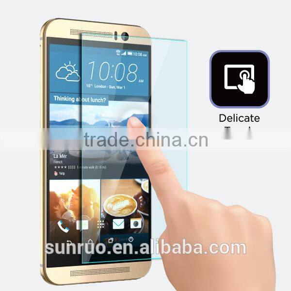 No bubble tempered glass screen guard for HTC one m9
